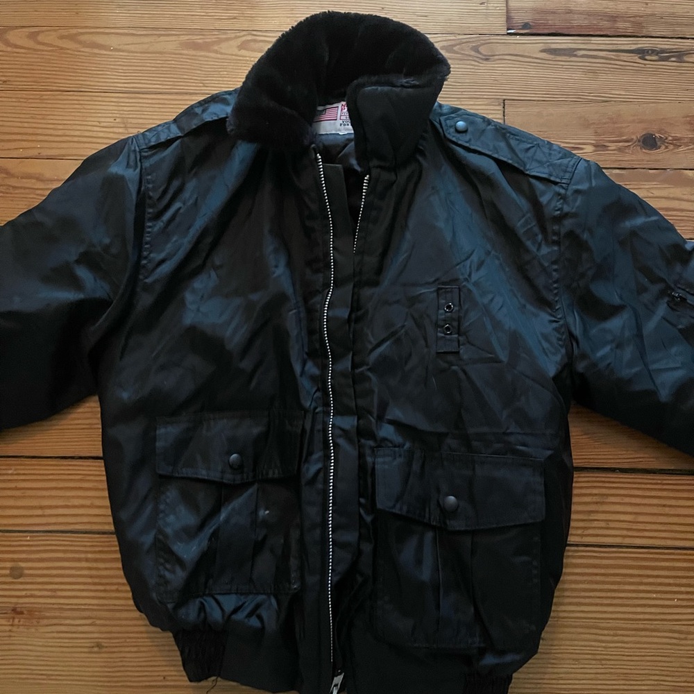 Bomber jacket.